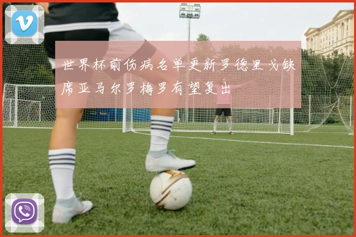 世界杯前伤病名单更新罗德里戈缺席亚马尔罗梅罗有望复出